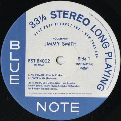 Jimmy Smith / ジミー・スミス / House Party (BN 4002)
