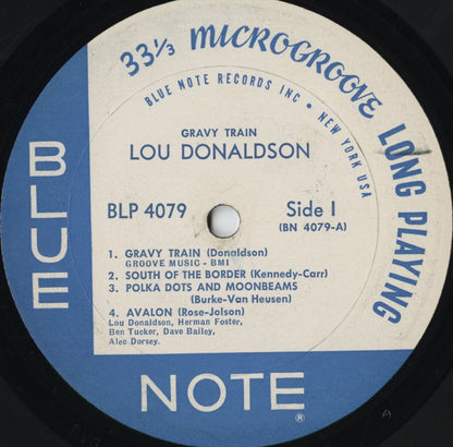 Lou Donaldson - Gravy Train (BLP 4079) 1962 US Blue Note｜中古LP