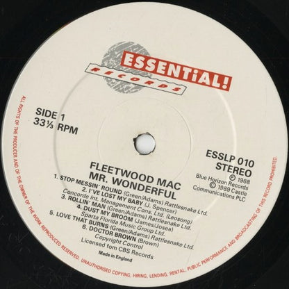 Fleetwood Mac / フリートウッド・マック / Mr. Wonderful (ESSLP 010)