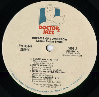 Lonnie Liston Smith - Dreams Of Tomorrow (FW 38447) 1983 US Doctor Jazz｜中古LP