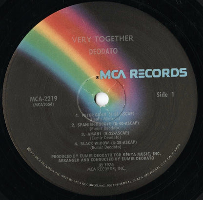 Deodato - Very Together (MCA-2219) LP 1976 US MCA｜中古LP