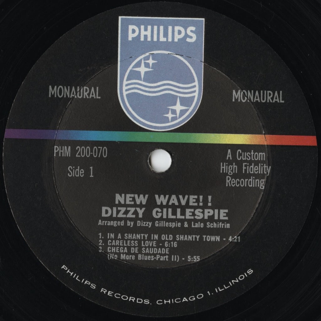 Dizzy Gillespie - New Wave! (PHM 200-070) 1963 US Philips｜中古LP