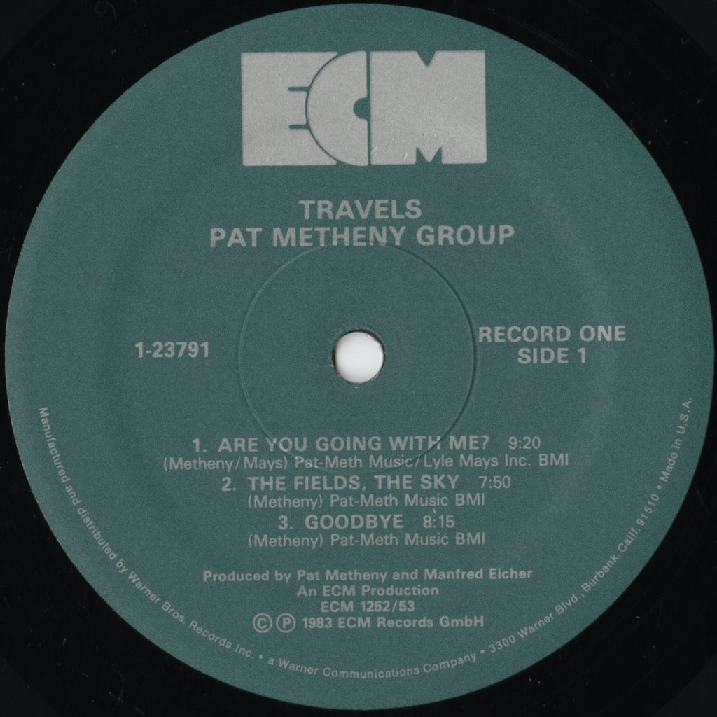 Pat Metheny Group - Travels (1-23791) 2LP 1983 US ECM｜中古LP