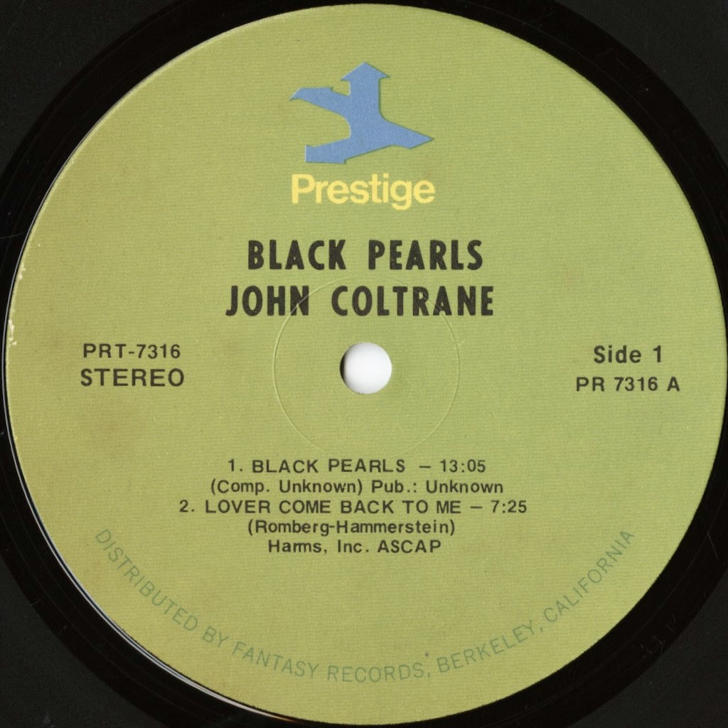 John Coltrane - Black Pearls (PRT-7316) LP 1974 US Prestige｜中古LP