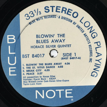 Horace Silver - Blowin' The Blues Away (BST-84017) LP 1972 US Blue Note｜中古LP