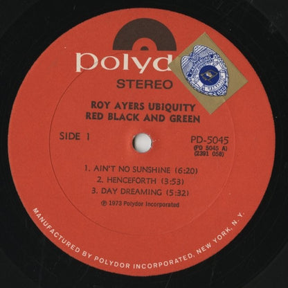 Roy Ayers / ロイ・エアーズ / Red Black & Green (PD-5045)