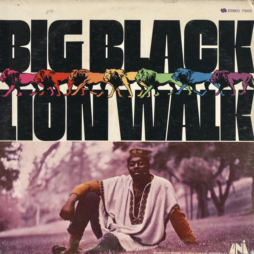 Big Black - Lion Walk (73033) LP 1968 US Uni