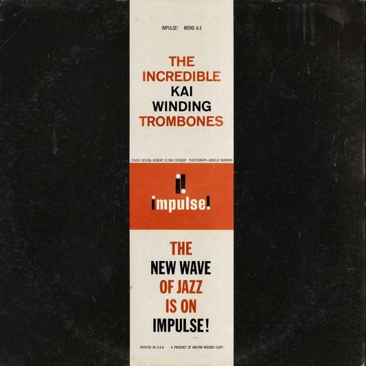 Kai Winding – The Incredible Kai Winding Trombones (A-3) LP 1961/1972 US Impulse | 中古LP