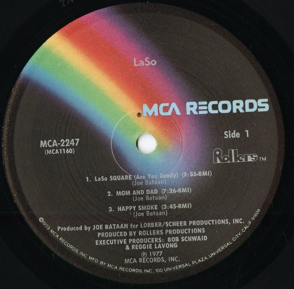 Laso - Laso (MCA2247) 1977 US MCA｜中古LP