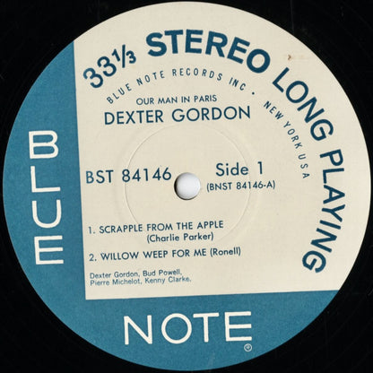 Dexter Gordon - Our Man In Paris (BST-84146) 1973 JPN Blue Note｜中古LP