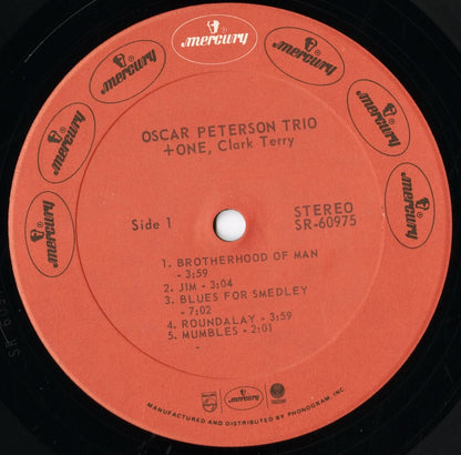 Oscar Peterson – Oscar Peterson Trio + One Clarke Terry (SR 60975) LP 1974 US Mercury | 中古LP