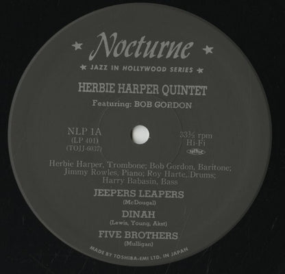 Herbie Harper Quintet / ハービー・ハーパー / (1997) (TOJJ-6037)