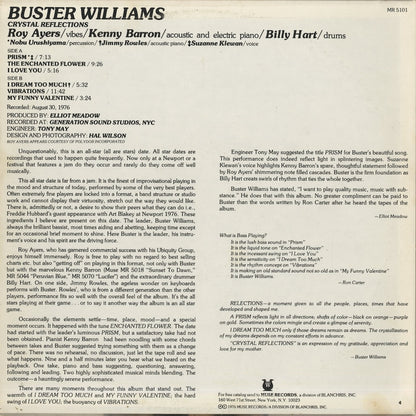 Buster Williams / バスター・ウィリアムス / Crystal Reflections (MR 5101)