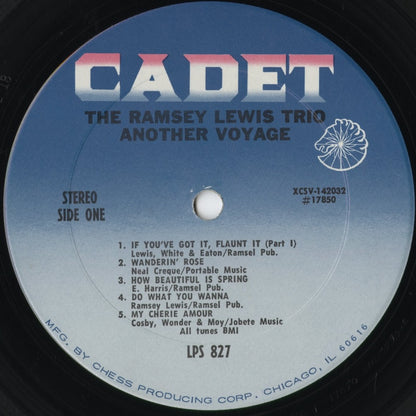 Ramsey Lewis Trio - Another Voyage (LPS-827) 1969 US Cadet｜中古LP