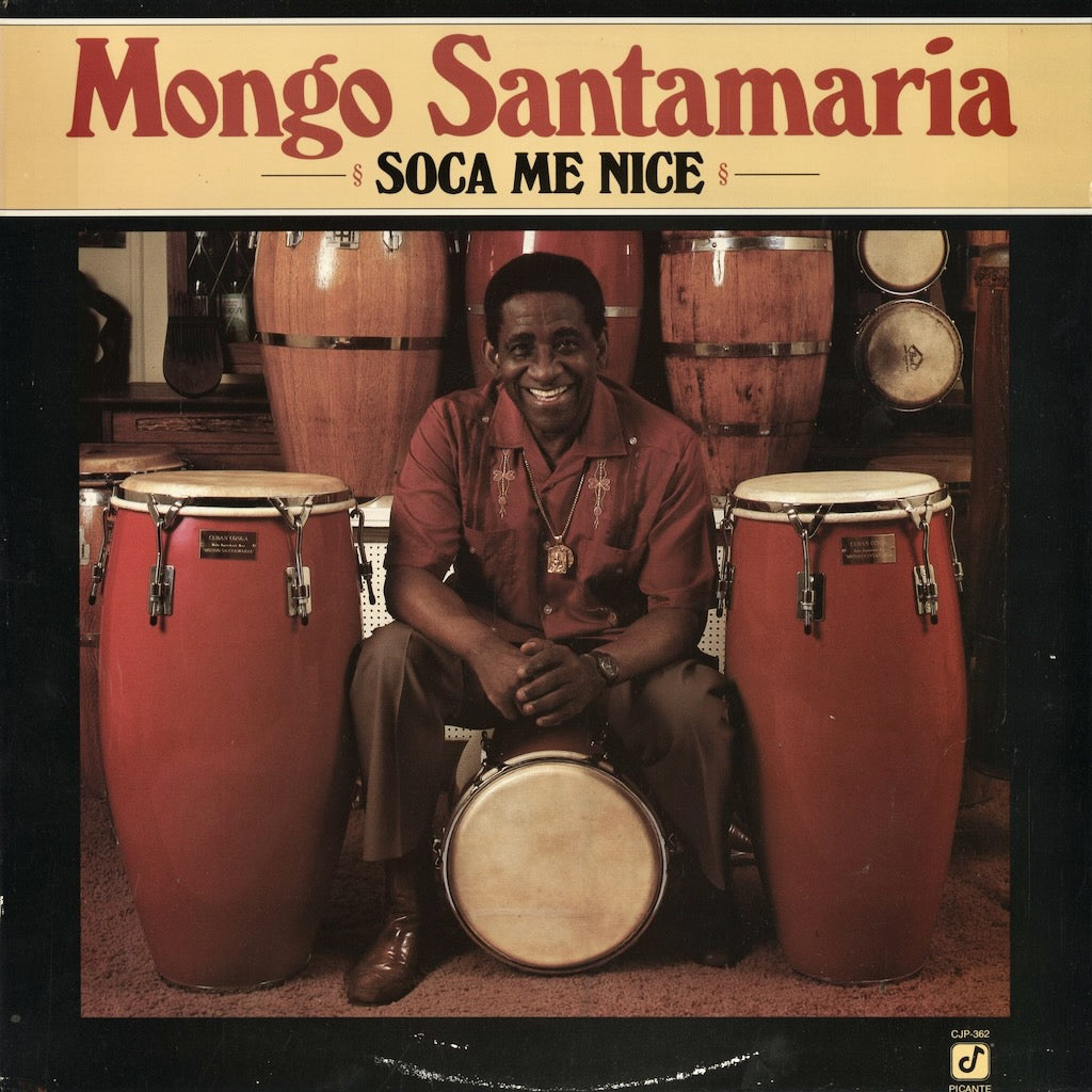 Mongo Santamaria - Soca Me Nice (CJP-362) 1988 US Concord Jazz Picante｜中古LP
