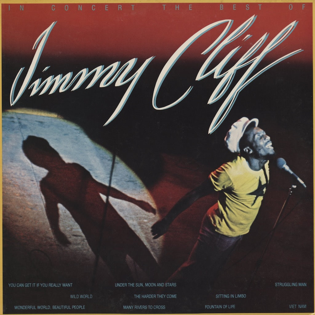 Jimmy Cliff In Concert The Best Of Jimmy Cliff P-6368R LP 1980 Japan Reprise