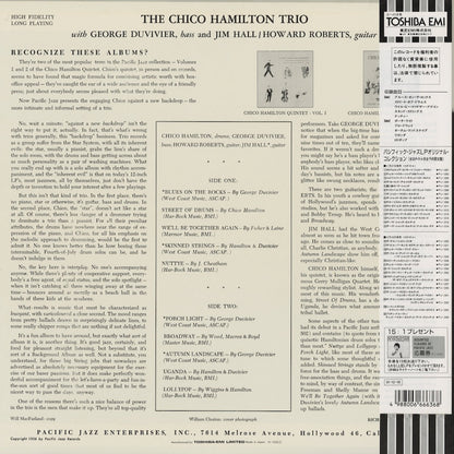 Chico Hamilton - Chico Hamilton Trio (PJ-1220) LP 1955/1991 JPN Pacific Jazz｜中古LP