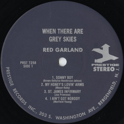 Red Garland - When There Are Grey Skies (VIJJ-30071) 1994 JPN Prestige / Victor｜中古LP