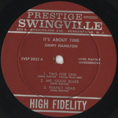 Jimmy Hamilton / ジミー・ハミルトン / It's About Time (SV2022)