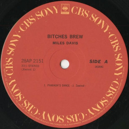 Miles Davis / マイルス・デイヴィス / Bitches Brew (28AP 2151/2)