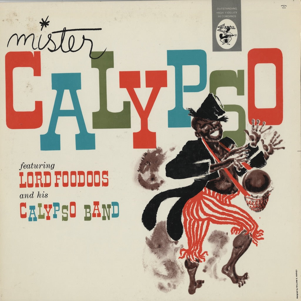 Lord Foodoos and His Calypso Band Mister Calypso EKL-127 LP 1959 USA Elektra