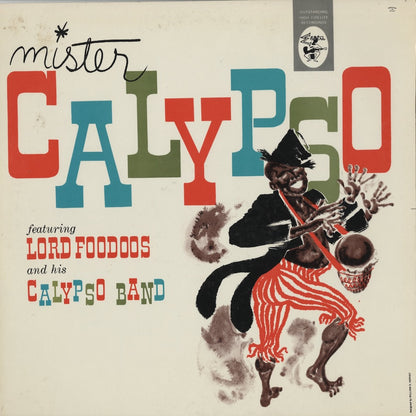 Lord Foodoos and His Calypso Band Mister Calypso EKL-127 LP 1959 USA Elektra