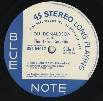 Lou Donaldson - LD+3 (ST-84012) 2LP 2008 US Blue Note Music Matters｜中古LP