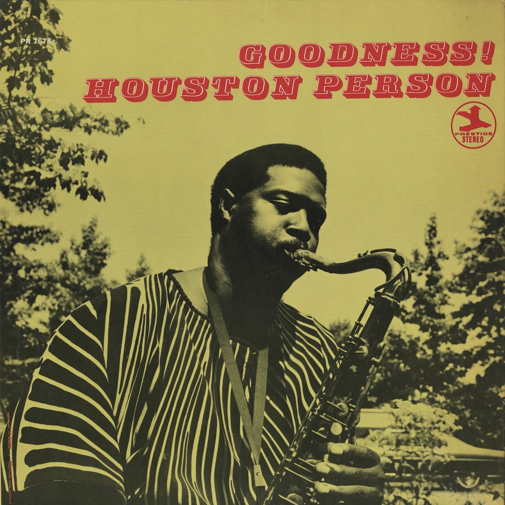 Houston Person Goodness PRST 7678 LP 1969 US Prestige Jazz Funk