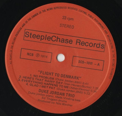 Duke Jordan / デューク・ジョーダン / Flight To Denmark (SCS-1011)