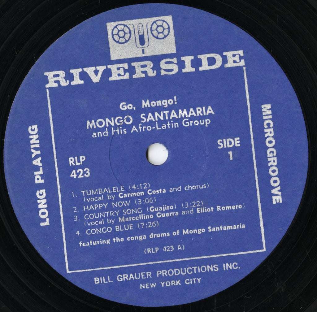 Mongo Santamaria - Go, Mongo! (RLP 423) 1962 US Riverside｜中古LP