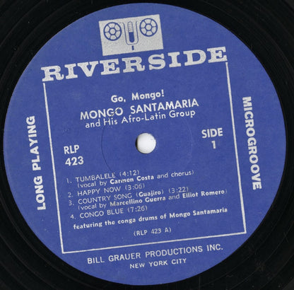 Mongo Santamaria - Go, Mongo! (RLP 423) 1962 US Riverside｜中古LP