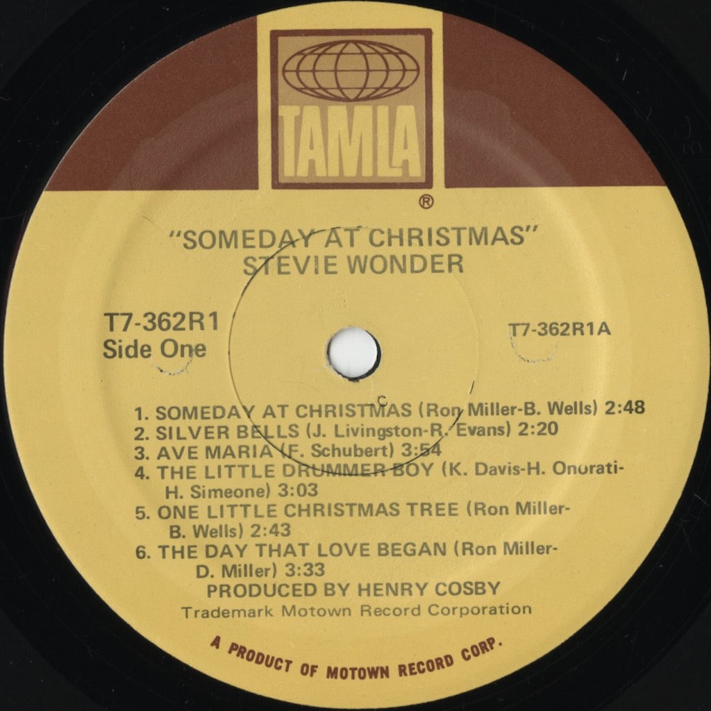Stevie Wonder / スティーヴィ・ワンダー / Someday At Christmas (T7-362R1)