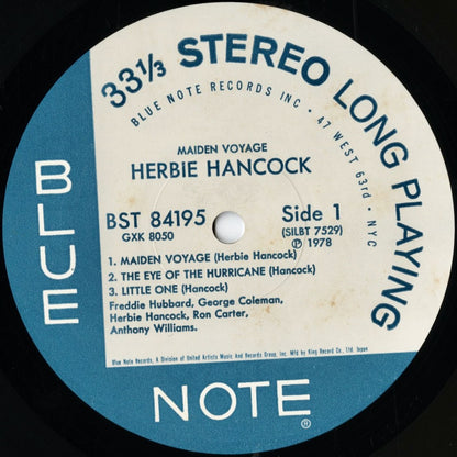 Herbie Hancock / ハービー・ハンコック / Maiden Voyage (GXK 8050) JPN KING RECORD