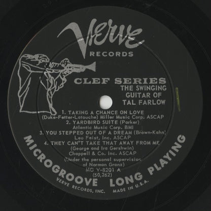 Tal Farlow / タル・ファーロウ / The Swinging Guitar of Tal Farlow (MG V-8201)