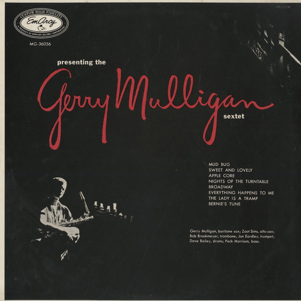 Gerry Mulligan / ジェリー・マリガン / Presenting The Gerry Mulligan Sextet (15PJ-22(M))