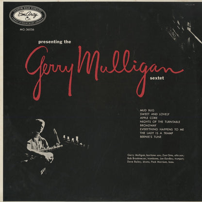 Gerry Mulligan / ジェリー・マリガン / Presenting The Gerry Mulligan Sextet (15PJ-22(M))