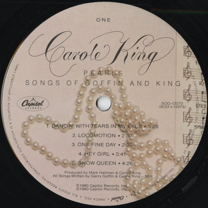 Carole King – Pearls Songs Of Goffin And King (SOO-12073) LP 1980 US Capitol | 中古LP
