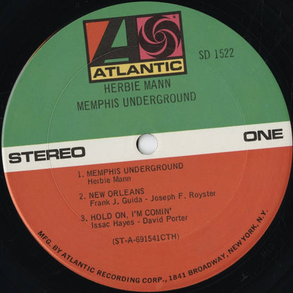 Herbie Mann / ハービー・マン / Memphis Underground (SD1552)