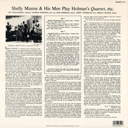 Shelly Manne / シェリー・マン / More Swinging Sounds (OJC-320)