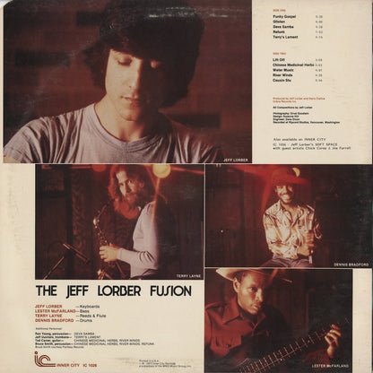 The Jeff Lorber Fusion - The Jeff Lorber Fusion (IC 1026) 1977 US Inner City｜中古LP