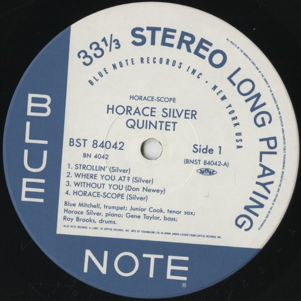 Horace Silver / ホレス・シルヴァー / Horace Scope (BN 4042)