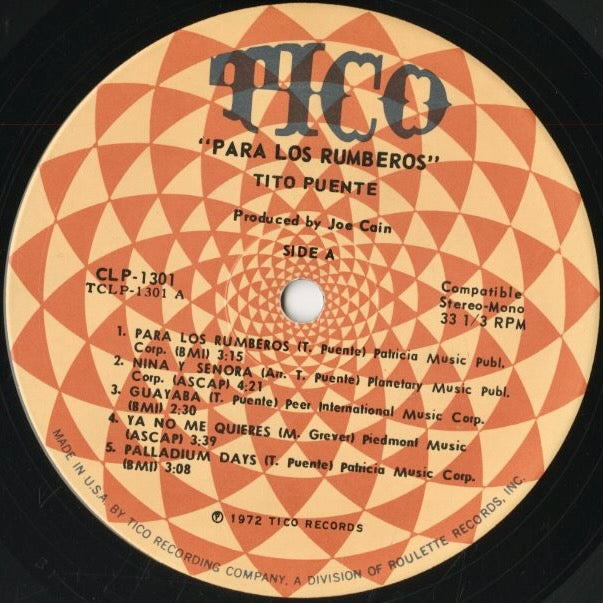 Tito Puente / ティト・プエンテ / Para Los Rumberos (CLP-1301)