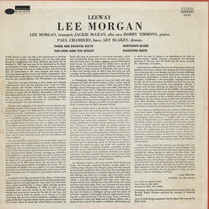 Lee Morgan / リー・モーガン / Lee Way (BST-84034)