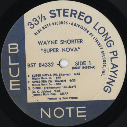 Wayne Shorter - Super Nova (BST 84332) LP 1970 US Blue Note Liberty｜中古LP