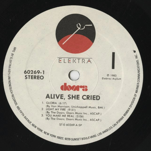The Doors / ドアーズ / Alive She Cried (60269-1)