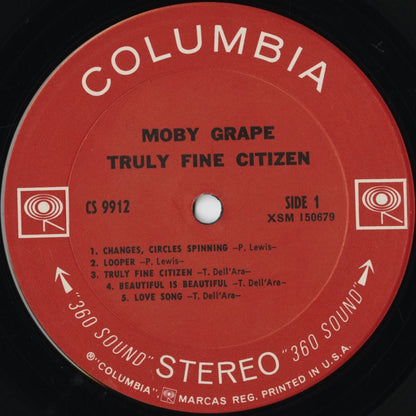Moby Grape / モビー・グレープ / Truly Fine Citizen (CS 9912)