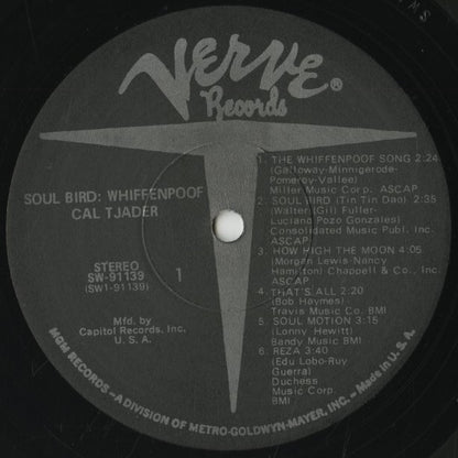 Cal Tjader / カル・ジェイダー / Soul Bird: Whiffenpoof (SW 91139) Capitol Club Edition