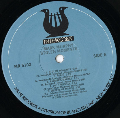 Mark Murphy / マーク・マーフィ / Stolen Moments (MR 5102)