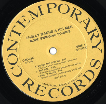 Shelly Manne / シェリー・マン / More Swinging Sounds (OJC-320)