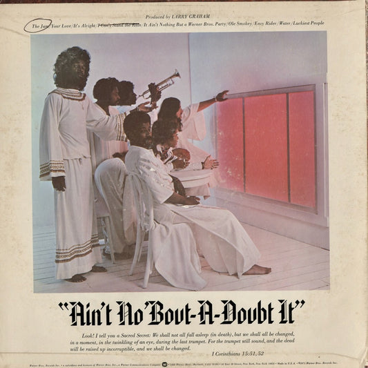 Graham Central Station - Ain't No 'Bout A Doubt It (BS 2876) LP 1975 US Warner Bros｜中古LP